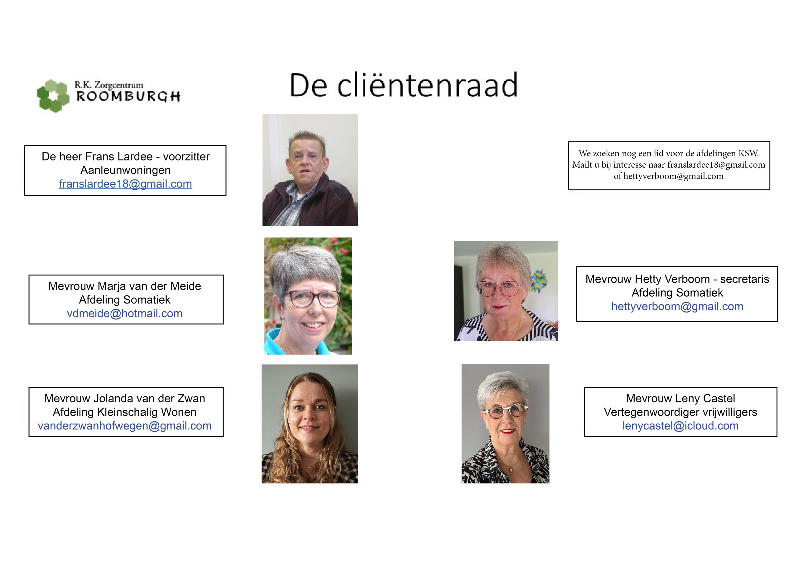 Clientenraad Roomburgh